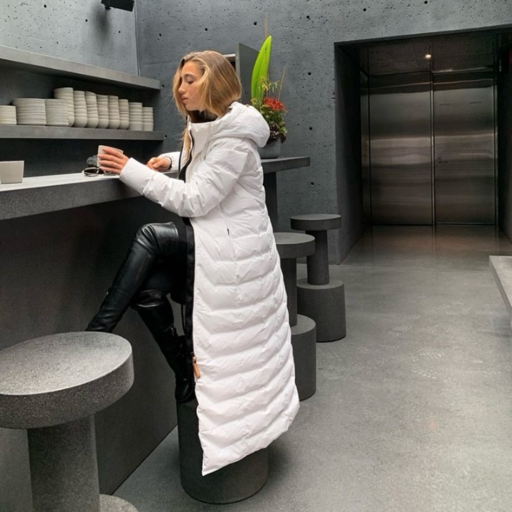 Long winter coat